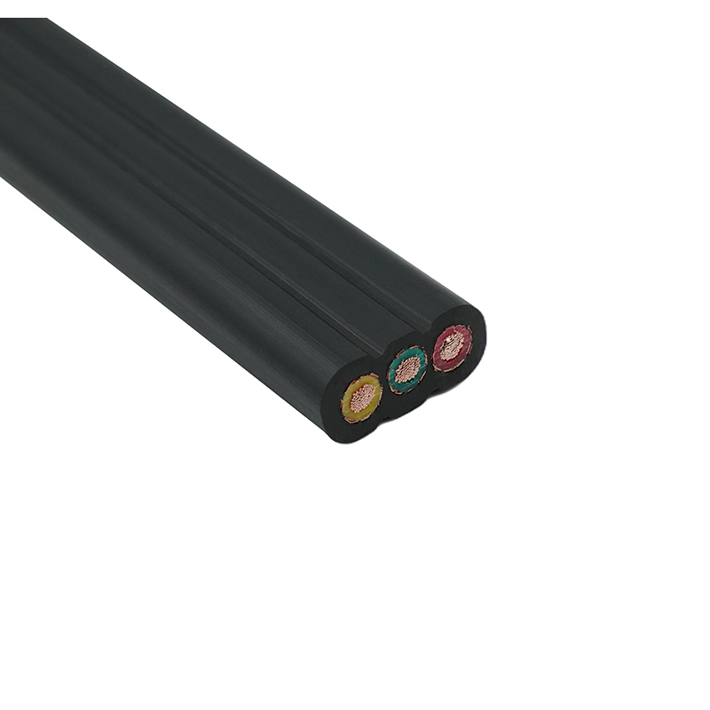 كابل المصعد المسطح المحمي بغمد PVC المعزول بالنحاس PVC