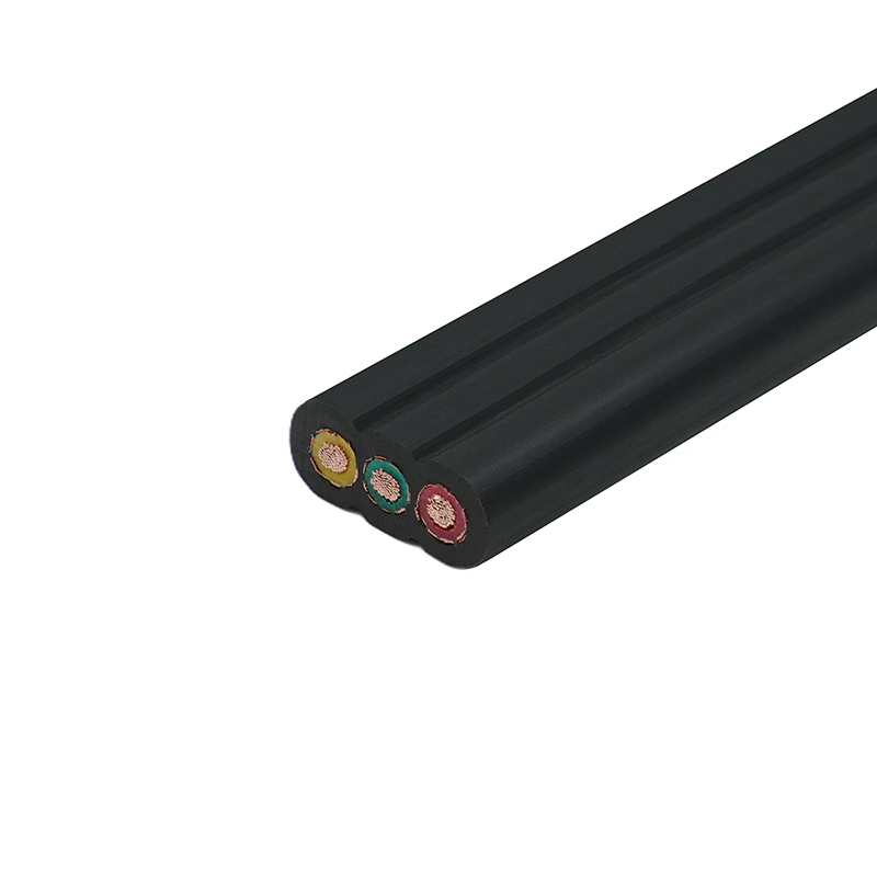 كابل المصعد المسطح المحمي بغمد PVC المعزول بالنحاس PVC