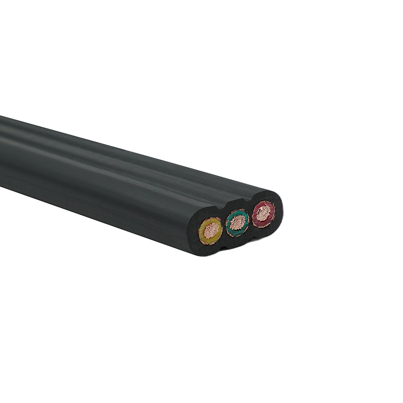 كابل المصعد المسطح المحمي بغمد PVC المعزول بالنحاس PVC