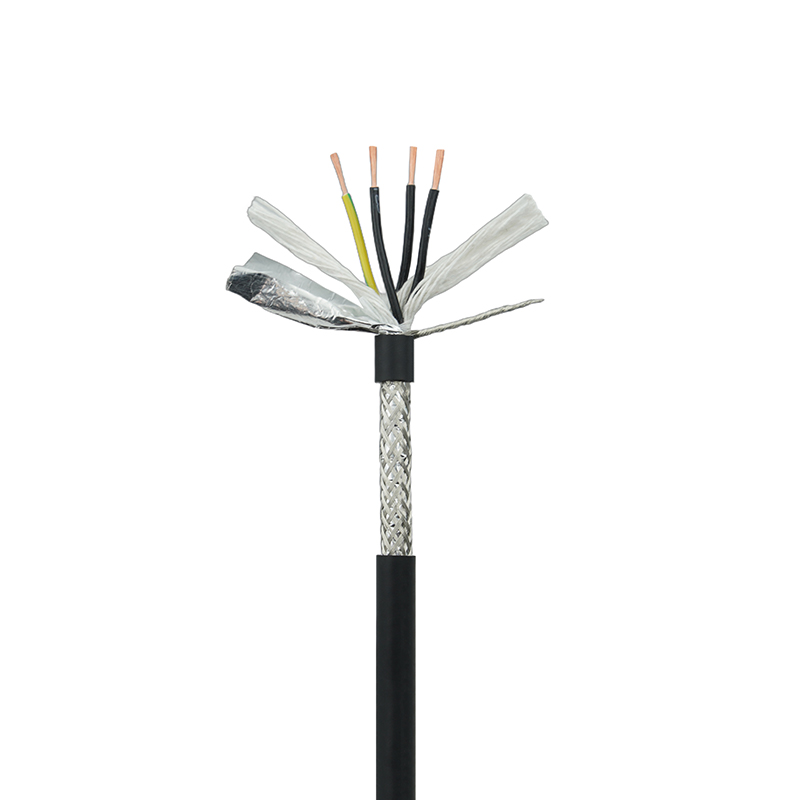 كابل سلسلة سحب زوج ملتوي ومحمي مرن