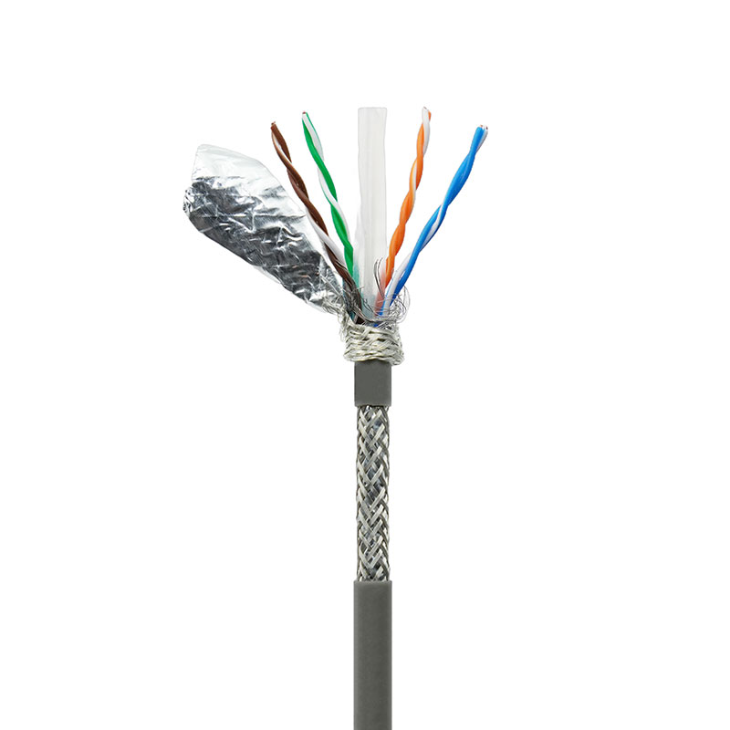 الفئة 6 كبل الشبكة الملتوي المحمي